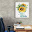 «Sunshine Sunflowers B» par Jean Plout, art mural sur toile-359076052