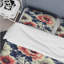 Ensemble de housse de couette moderne rose et bleu Daisy Gardens-109156571