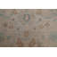 Tapis beige en laine noué à la main de conception unique 3 pi 1 po x 3 pi 11 po New Age