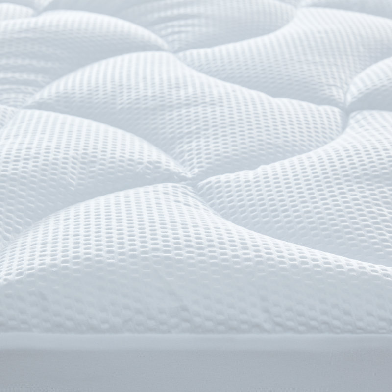 Lam Down Alternative 3-Zone Mattress Pad, Full, White
