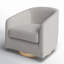 Hazel Swivel Armchair-1467690291