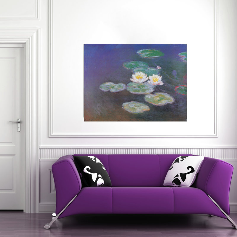 Claude Monet - No Frame Print on Wood, 105cm H x 140cm W x 1.8cm D