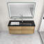 Ensemble de meuble-lavabo mural simple 60 po Gorden Kody-1232183976
