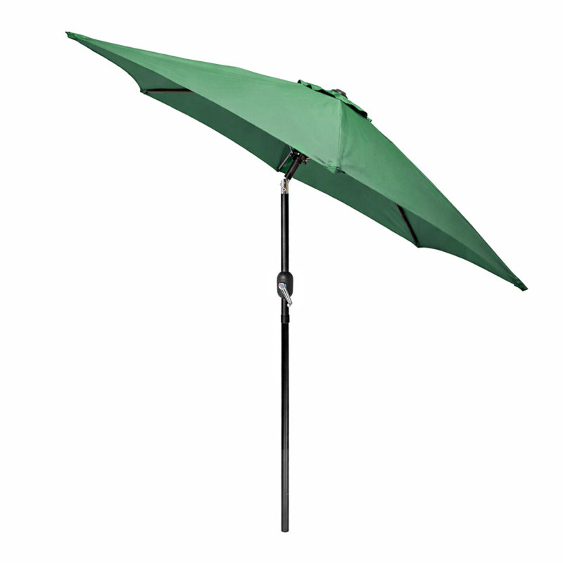 230cm Tilt Cantilever Parasol, Green