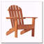 Chaise Adirondack en bois pour enfants, salon extérieur en bois massif pour enfants