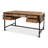 Game Of Thornes Solid Wood Top Metal Base Writing Desk