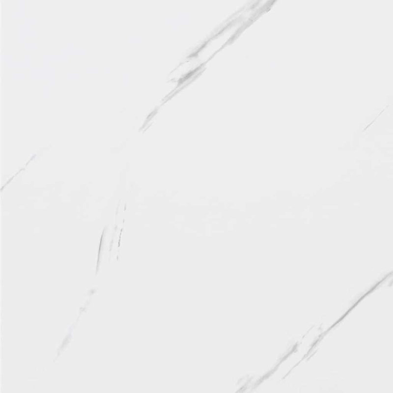 Floating Shelf, White Marble, 4cm H x 50cm W x 23cm D