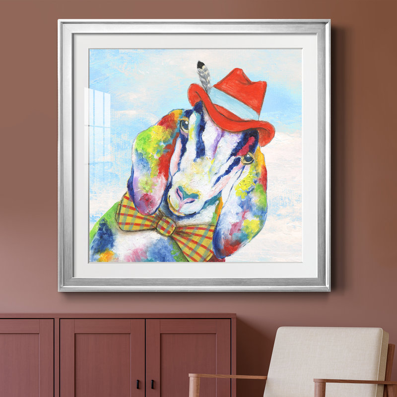 Enjoy the Little Things - Peinture encadrée, H 30,5 po x l 30,5 po x P 1,5 po, Encadrement argenté