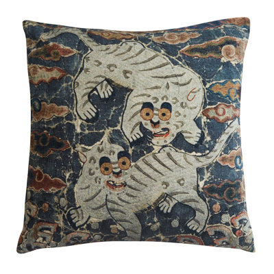 VELOURS TIGRE 18 po x 18 po
