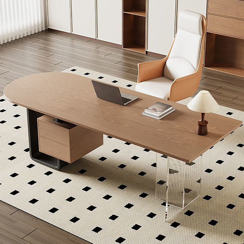 Bureau d'ordinateur Free Form, H 28,7 po x l 94,5 po x P 31,5 po