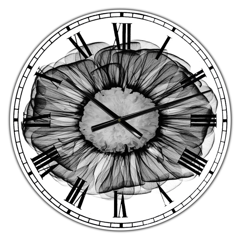 Horloge murale Zinnia Montage, Grand