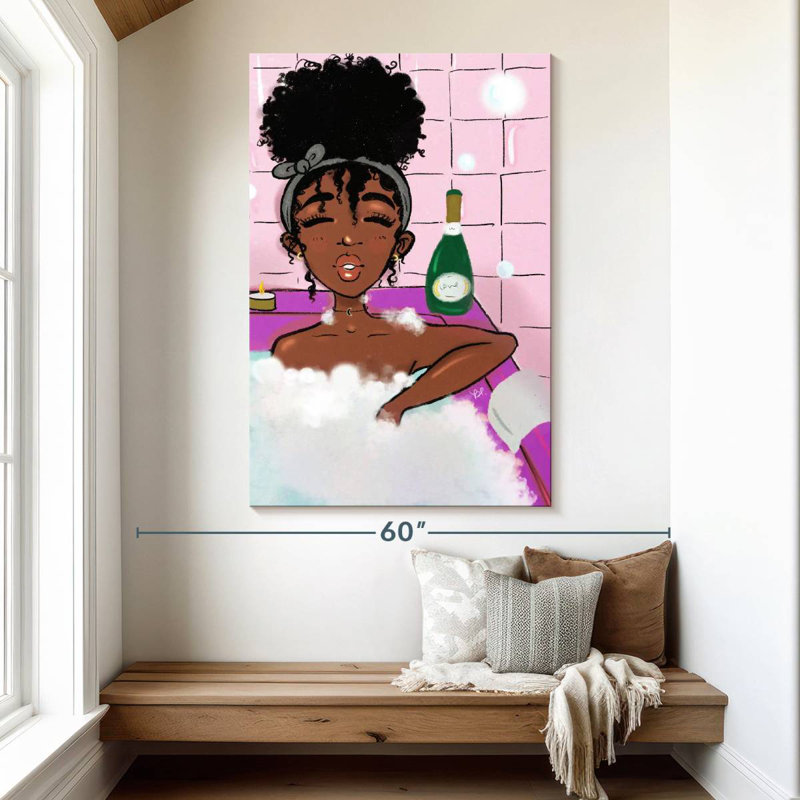 Leisha Just Relax, 51" H x 34" W