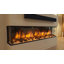 Castleton Fires & Fireplaces Black Electric Fireplace with 6824.28 BTU-78952938