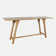 Weon Counter Height 79" Solid Wood Trestle Dining Table