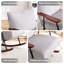 Chaise avec accoudoirs à bascule en métal gris, pour le salon