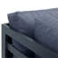 Chaise de patio avec coussins