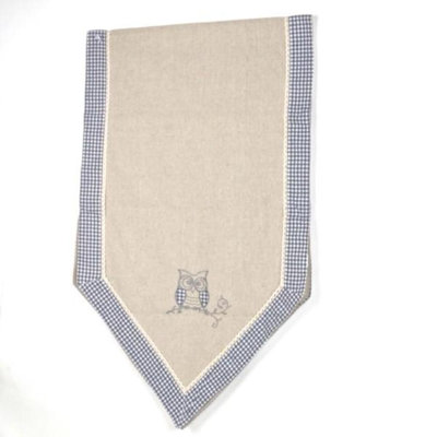 Chemin de table, hibou