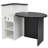 Front Reception Office Desk With Open Shelf And Lockable Drawer-1656134097