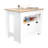 Kardel Wood Kitchen Island-1894323465
