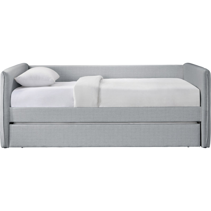 Lissett Twin Daybed with Trundle, Grey