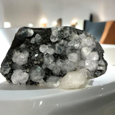 Décoration intérieure cristal - calcédoine apophyllite