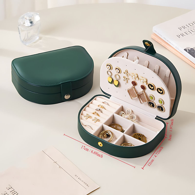 Boîte à bijoux +, Vert
