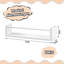 Averlie Solid Wood Floating Shelf