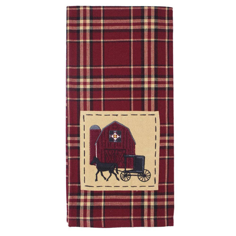 Serviette de campagne de style campagnard