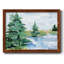 Evergreen Lake I, reproduction d'art sur toile-1898762354-1898762365