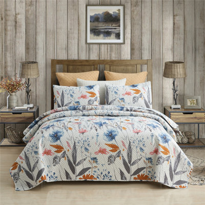 QSM0920210706 Garden Floral Quilt