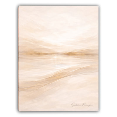 Perle ondulée, art mural sur toile