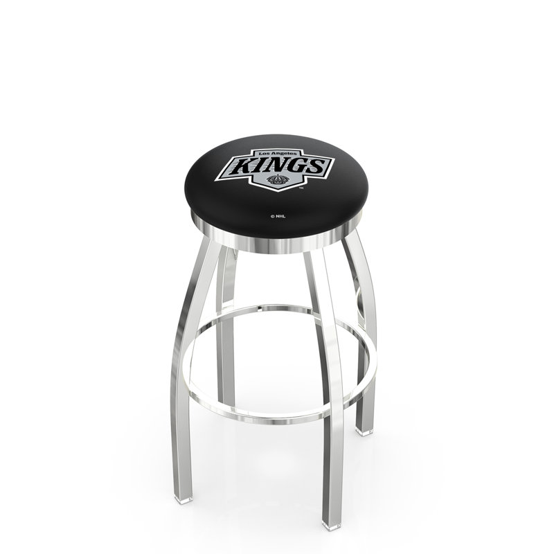 Tabouret pivotant très haut NHL, Los Angeles Kings, Chrome, Tabouret de comptoir (siège d'une hauteur de 25 p