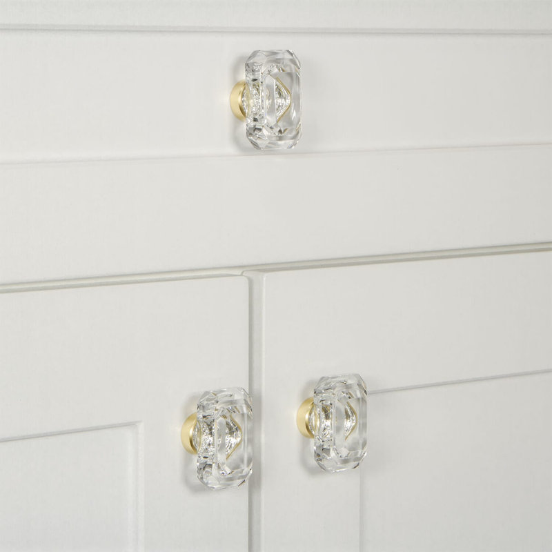 Biarritz Cabinet Knob, Polished Brass