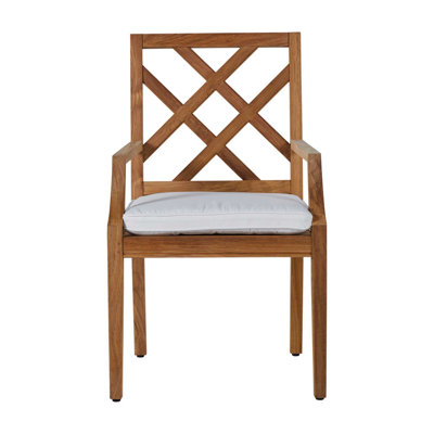 Haley Patio Dining Armchair with Cushions