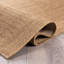 Tapis d'intérieur / extérieur à motif géométrique naturel / jute tissé à plat-60093679-57729001