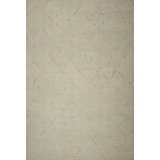 Geometric Area Rug in Gray