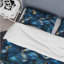 Ensemble de housse de couette bleu / jaune Ethereal Blue Intersections Mosaic Pattern-59799056