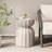 13" Cement 2Pc Waterproof White Coffee And Side Table , Ideal For Patio, Garden, Balcony Indoor Use, No Assembly, High Resistance-1738932670
