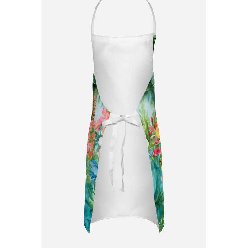 Floral Bib Apron