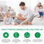 WBM Smart Air Purifier, True Hepa For Large Rooms, Remove 99.97% Dust, Mould, Pet Odours, White