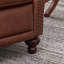 Fauteuil inclinable en cuir véritable de 31 po Almantas-2147169846