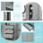 Slim Tall Storage Cabinet With Three Drawers - Multi-Purpose Organizer For Bathroom Or Office-1381721001