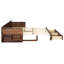 Lit de jour avec bureau amovible, tiroirs de rangement et table d'appoint hydraulique-1379731085-1379731074