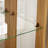 Glass Cabinet with Tempered Glass Doors with Adjustable Shelves-32573037