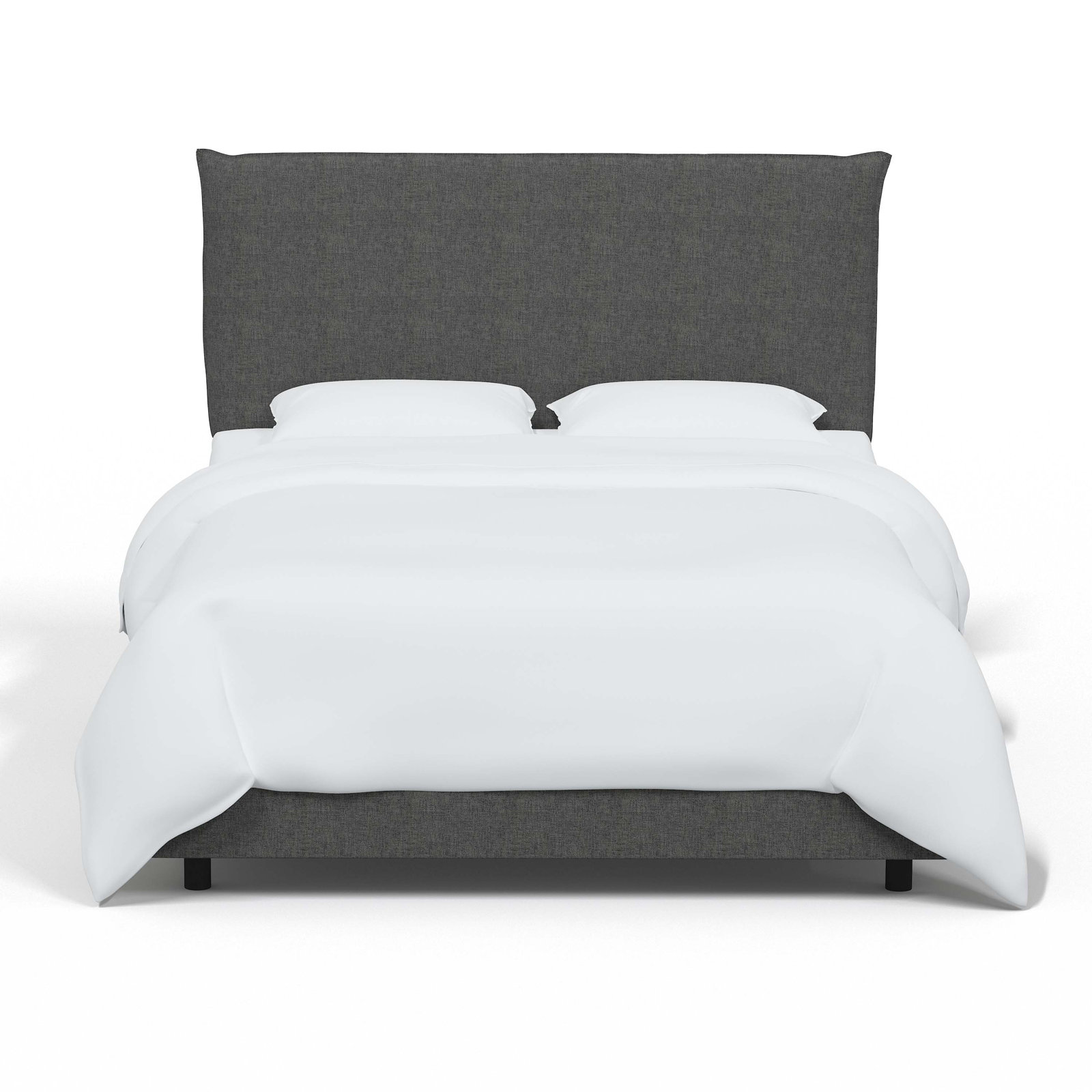 Bessinger Upholstered Bed, Twin, Zuma Charcoal