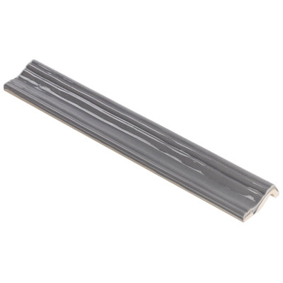 Midland 12" x 2" Ceramic Chair Rail Tile Trim