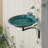 Lilypad Birdbath with Wall Mount Bracket