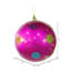 Ornement boule de Noël bonbon à pois-30592191-30592195