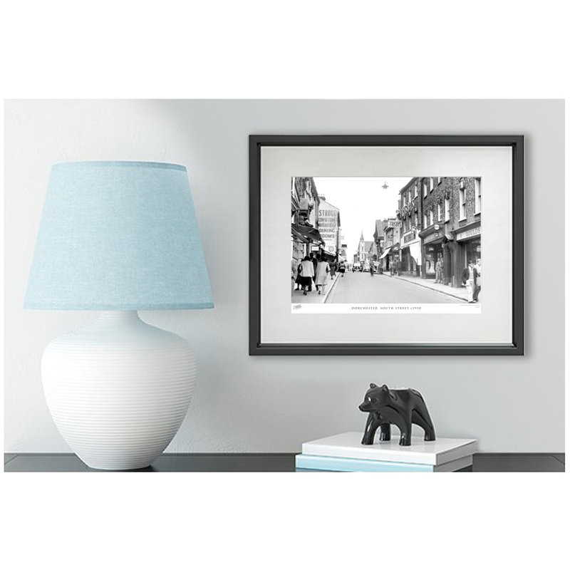 Dorchester, South Street C1950 by Francis Frith - Single Picture Frame Print, 28cm H x 36cm W x 2.3cm D