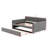Full Size Upholstered Daybed With Trundle-785711918